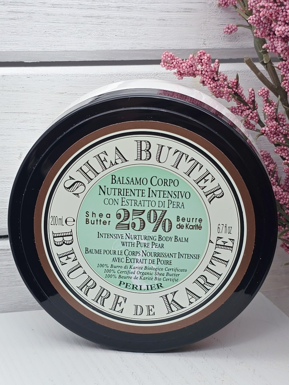 Perlier Shea Butter 25% Intensive Nurturing Body Balm